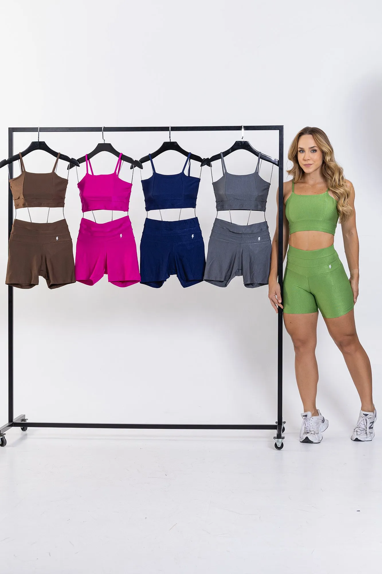 Conjunto de Short Lipo Canelado - Imagem 12
